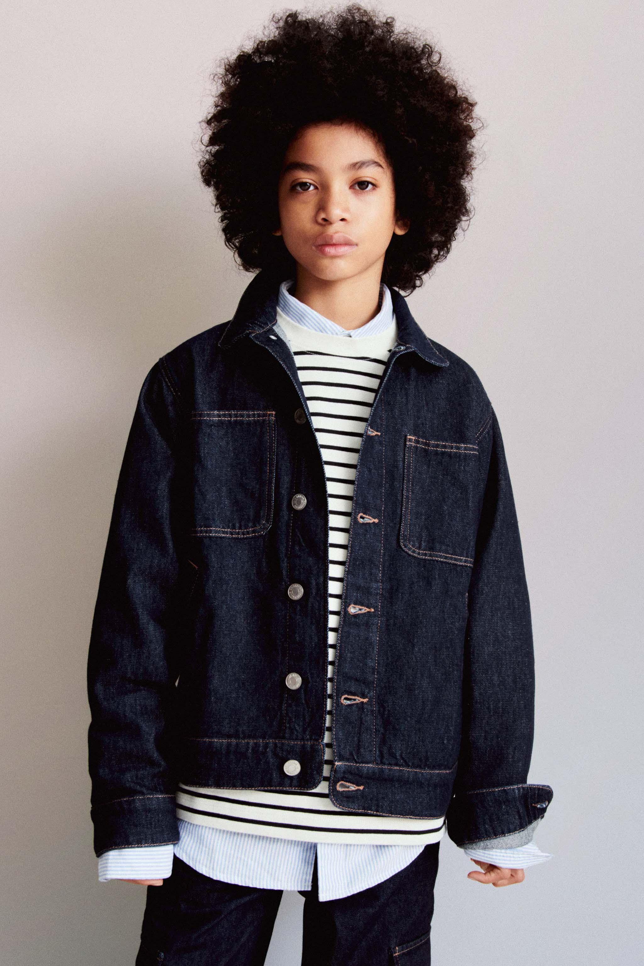 Zara boys 2024 leather jacket