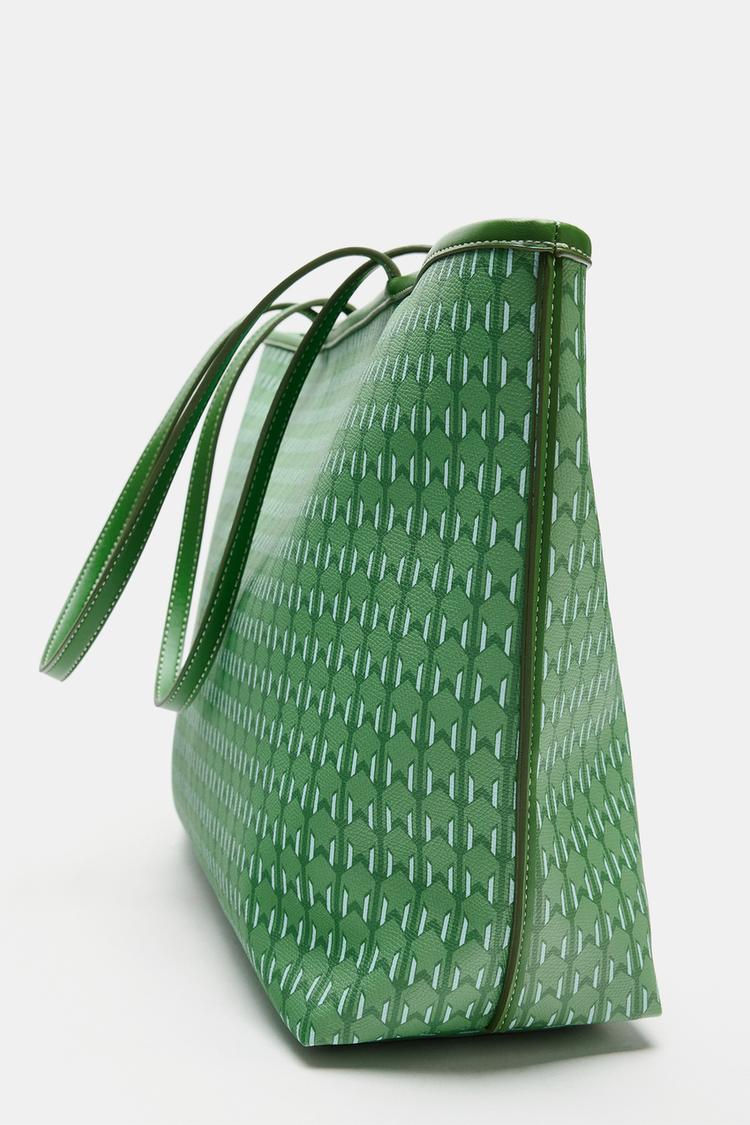 BOLSO TOTE DE HOMBRO CON ESTAMPADO 5