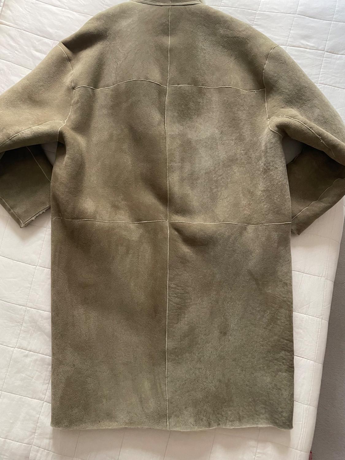 LIMITED EDITION DOUBLE-SIDED LEATHER COAT - Image 4