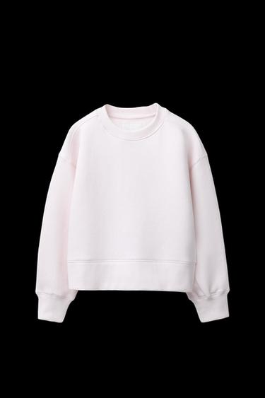 BASIC JOGGING-SWEATSHIRT - Rosa von Zara - Bild 0