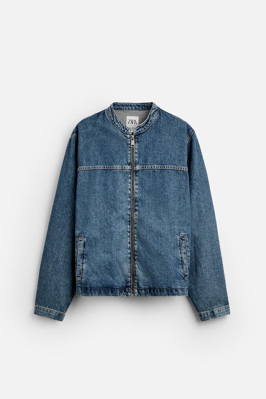 リラックスフィット デニムジャケット - ブルー | ZARA Japan / 日本
