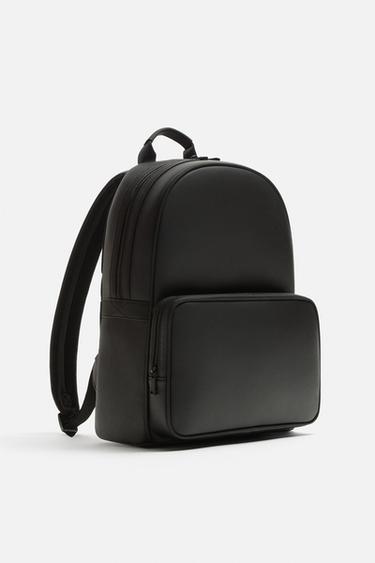 TEXTURED BACKPACK - Black by Zara - Image 3