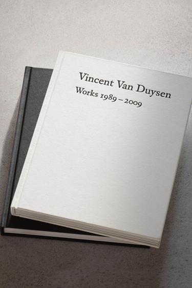 VINCENT VAN DUYSEN WORKS 1989-2009 BOOK (ENGLISH) — Gray 2