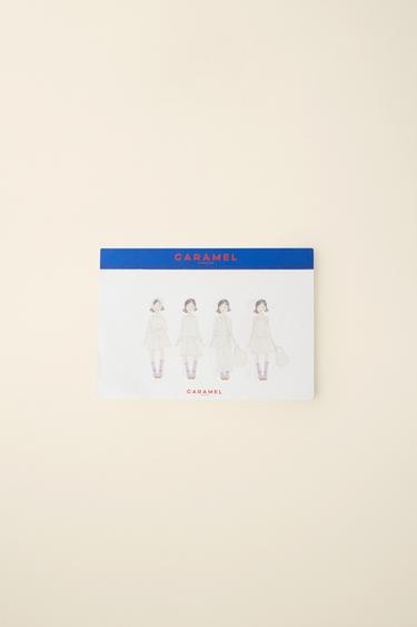 CARAMEL LONDON X ZARA 스티커 블록 - Zara의 멀티컬러 - 이미지 0