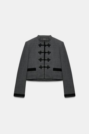 BLAZER BRANDENBOURGS ZW COLLECTION - Gris chiné de Zara - Image 5