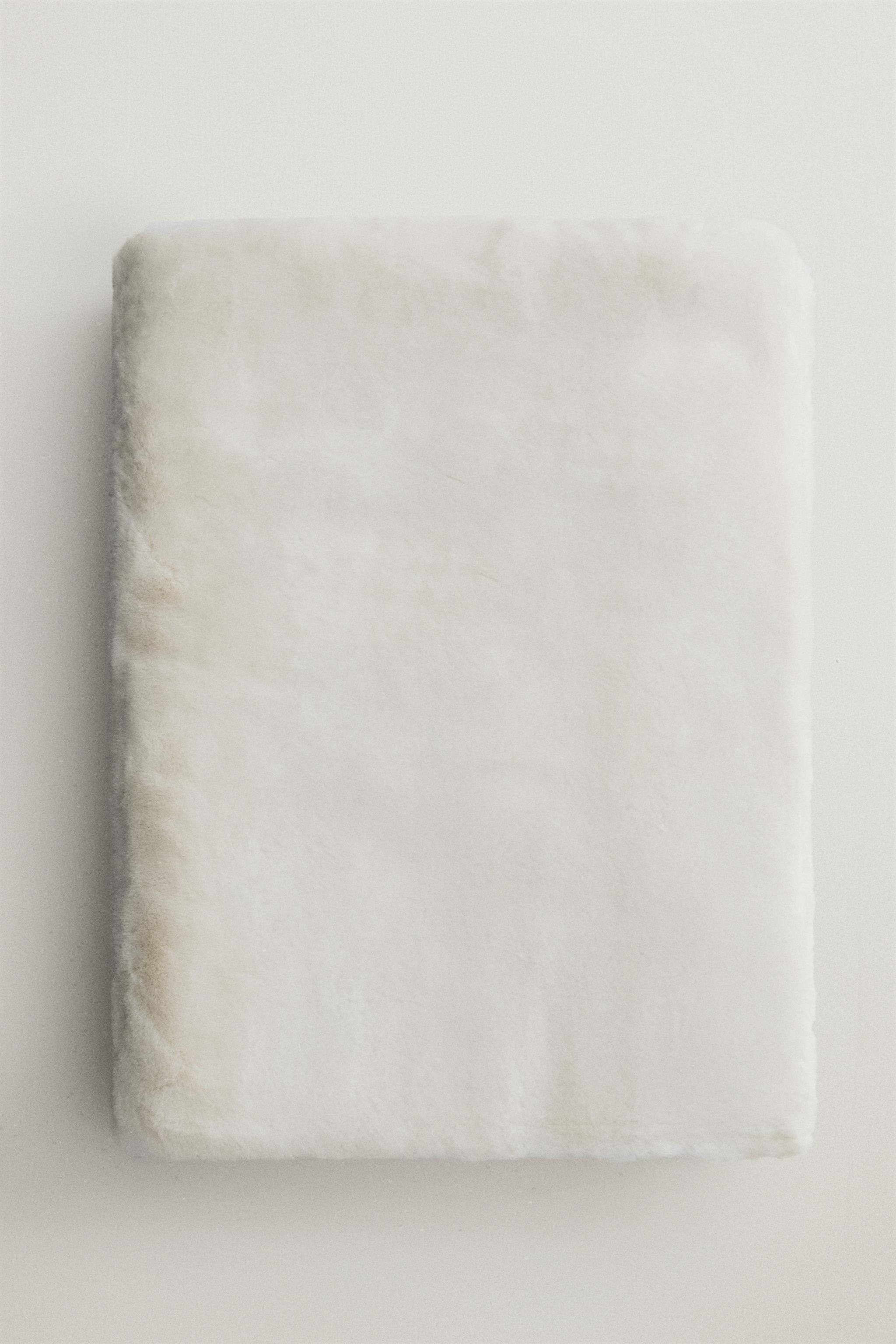 FAUX FUR BLANKET - White | ZARA United States