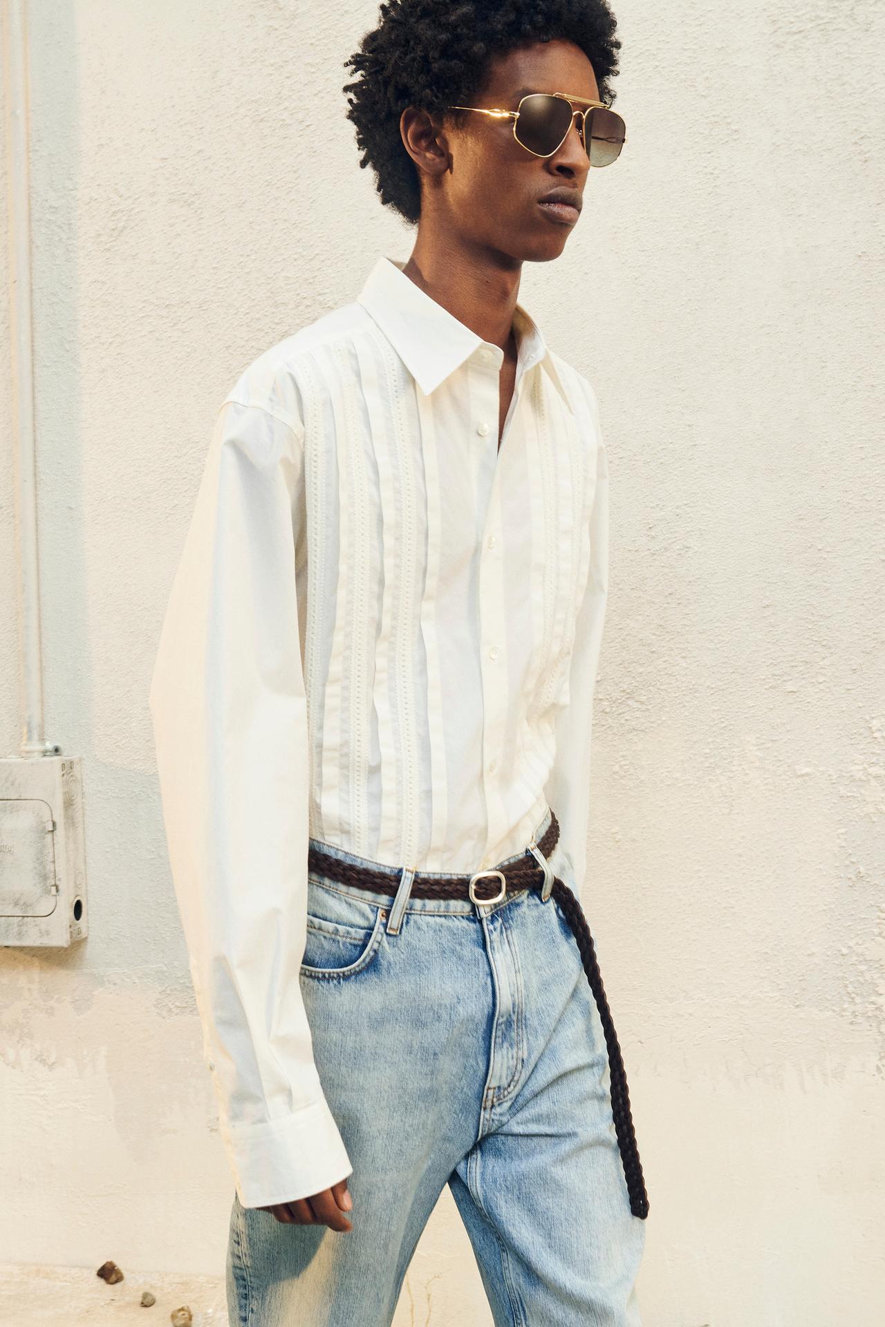CAMICIA CON PIEGHE LIMITED EDITION