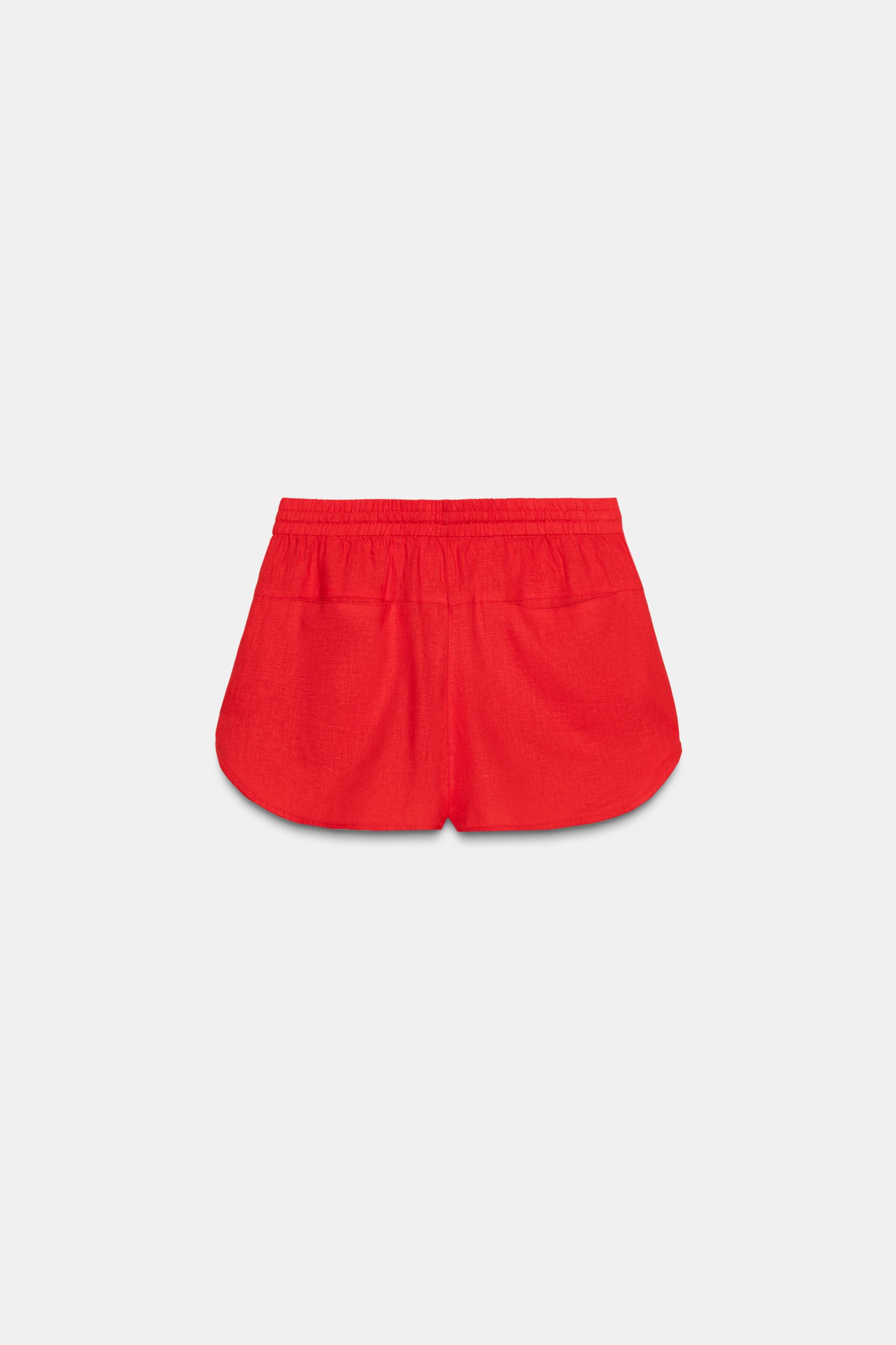 SHORTS WITH SIDE VENTS - Intense yellow | ZARA South Africa