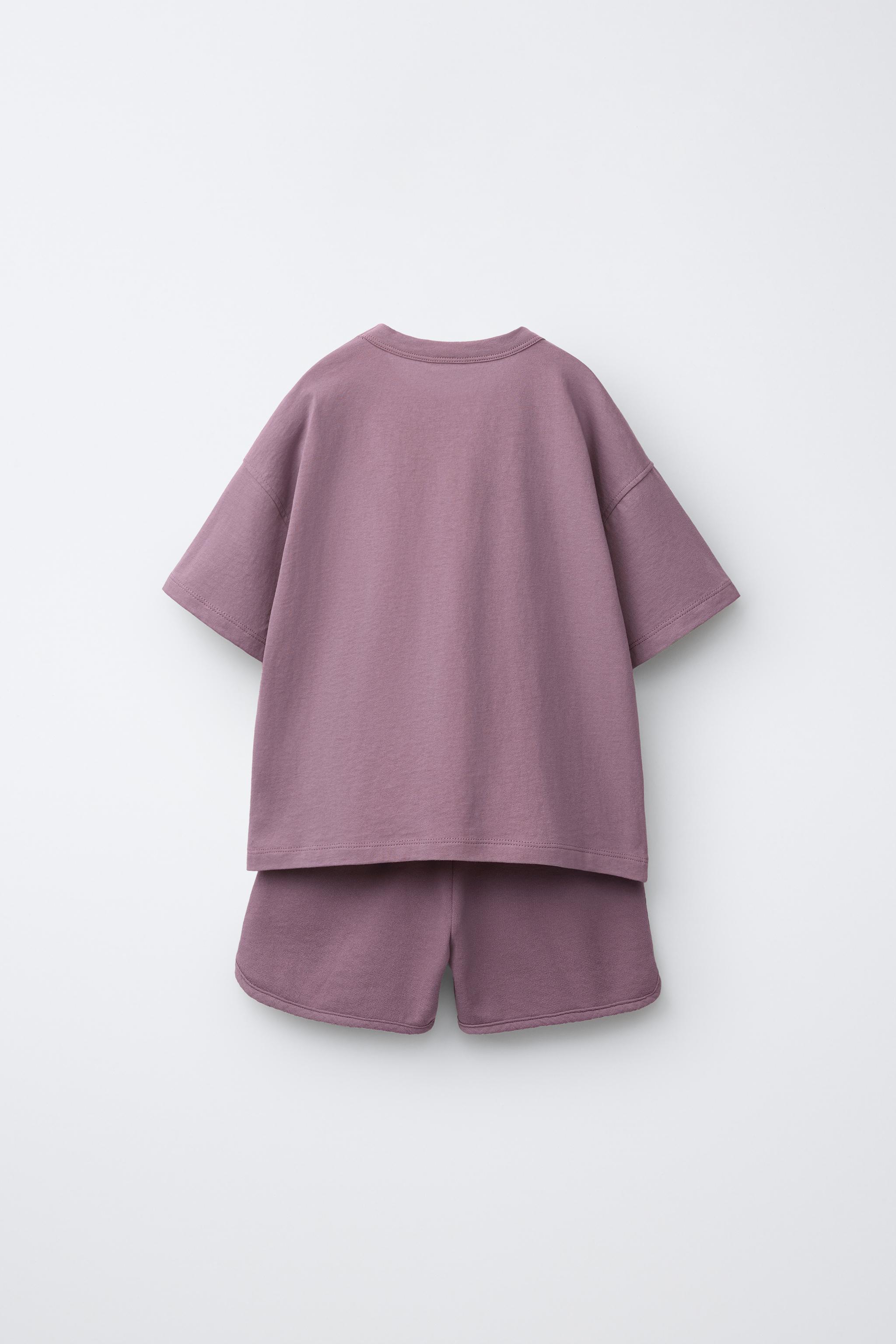 ENSEMBLE JOGGING T-SHIRT ET BERMUDA BIMATIÈRE