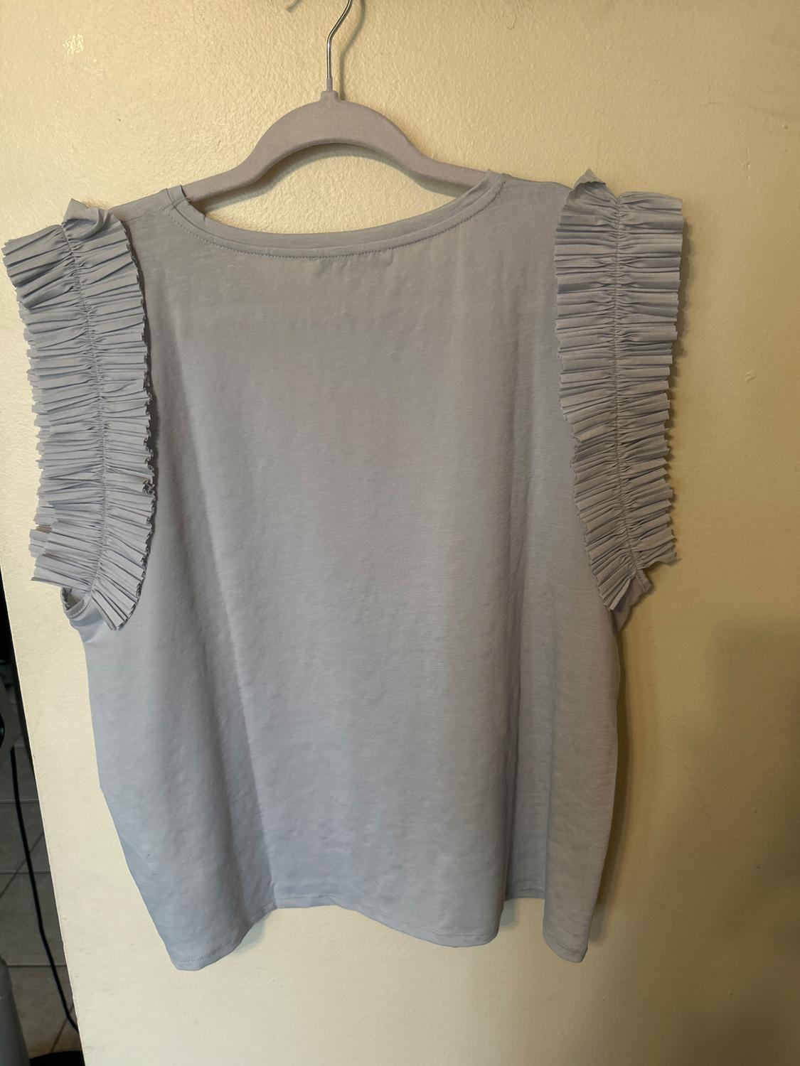 CAMISETA COMBINADA VOLANTES - Image 2