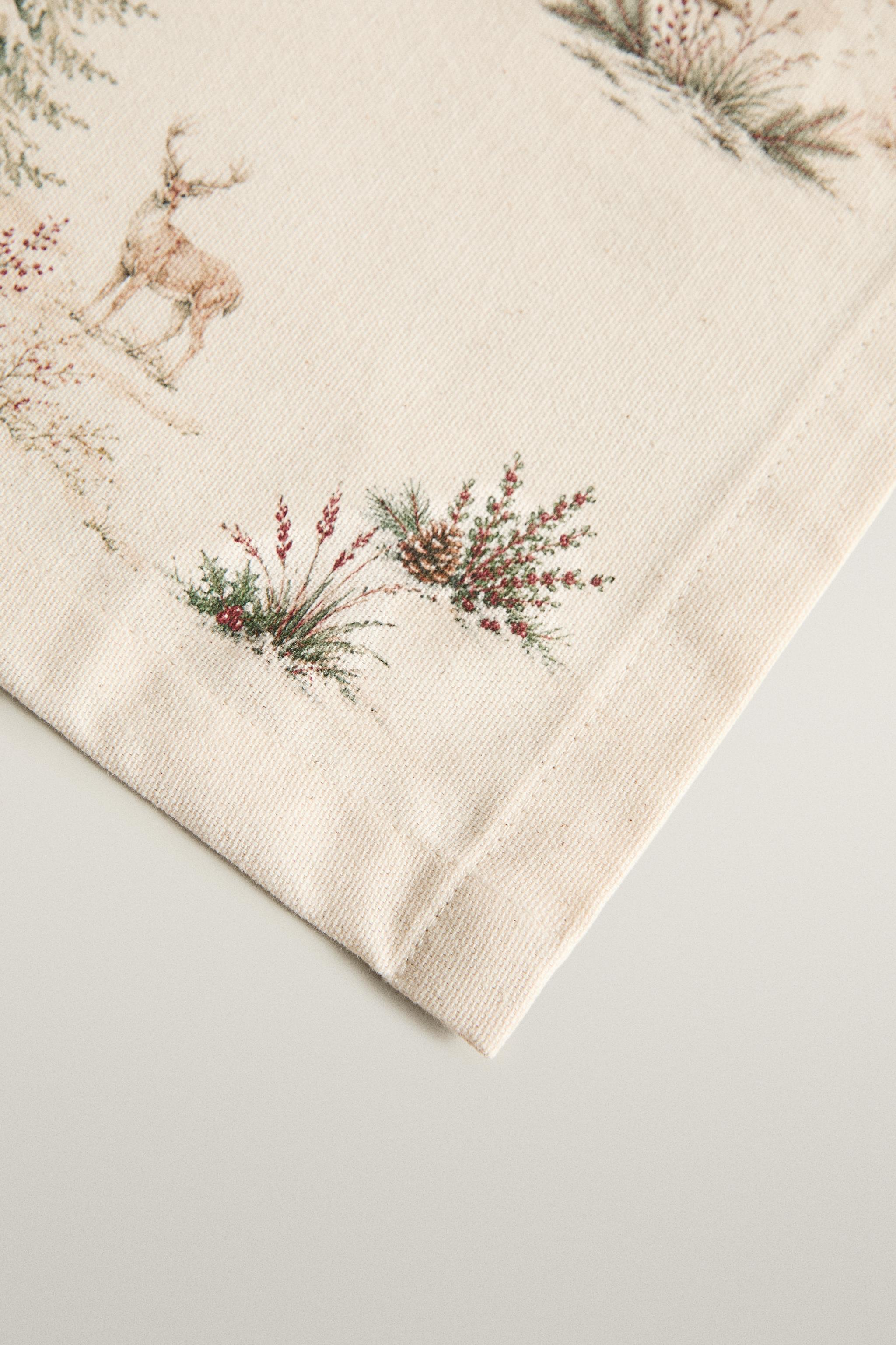 NAPPE COTON TOILE DE JOUY NOËL
