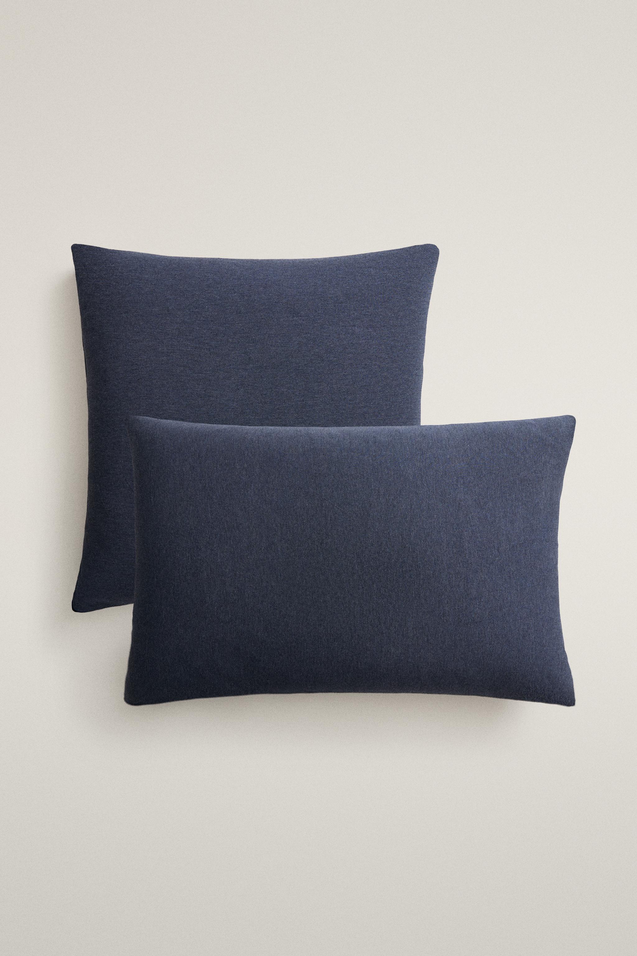 TAIE D’OREILLER JERSEY DE COTON