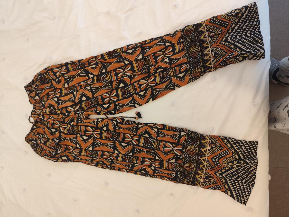 PRINTED PALAZZO TROUSERS - Image 3