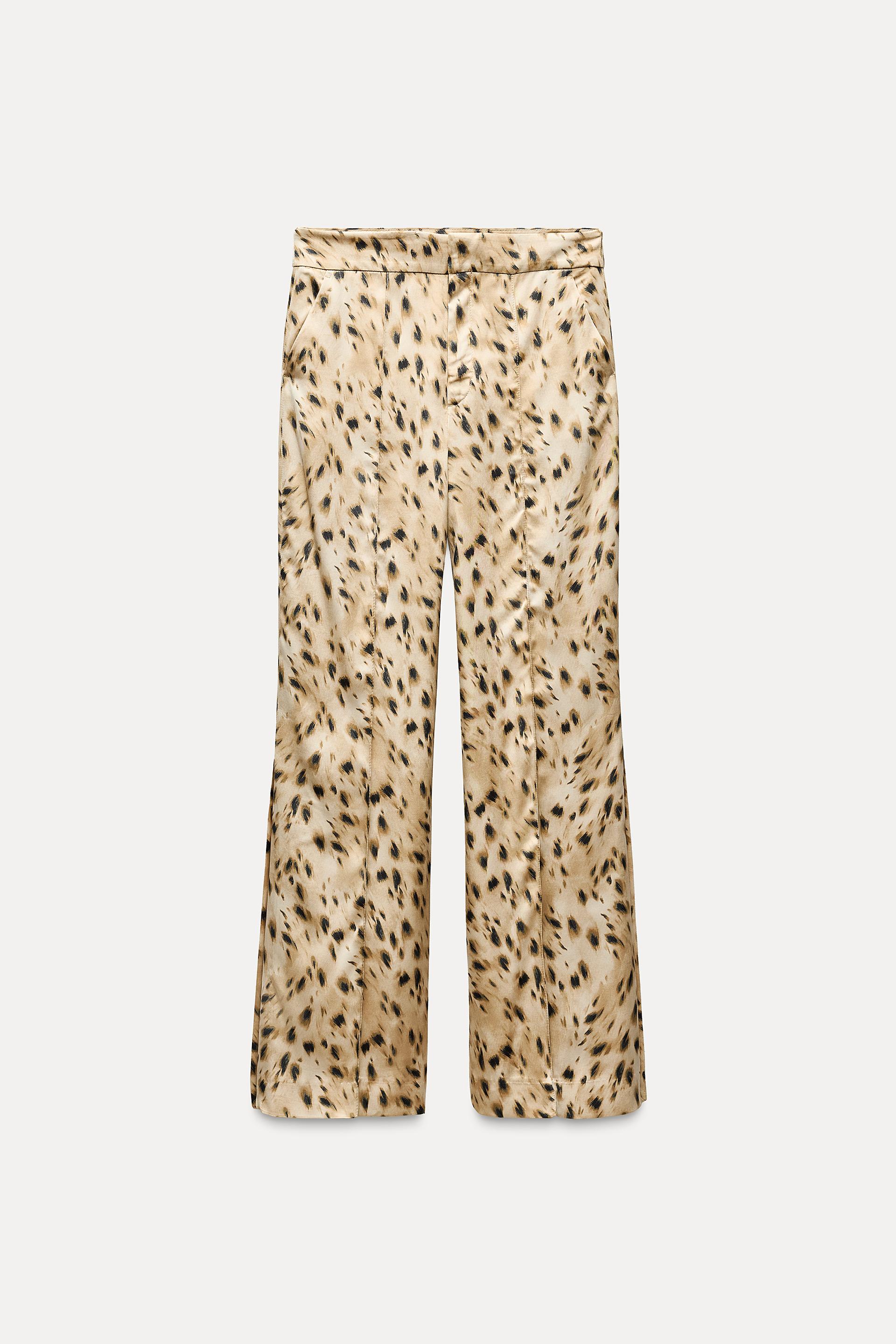 ZW COLLECTION ANIMAL PRINT TROUSERS