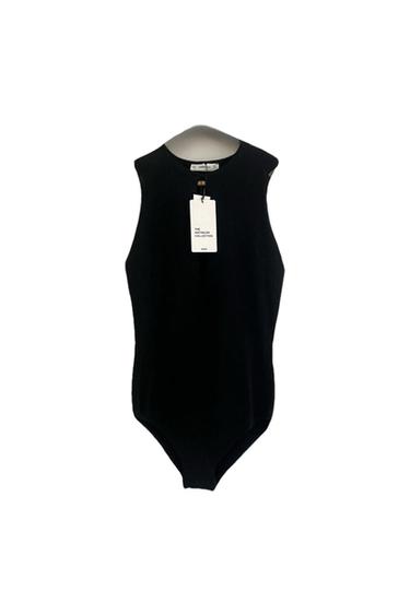 RIBBED KNIT BODYSUIT