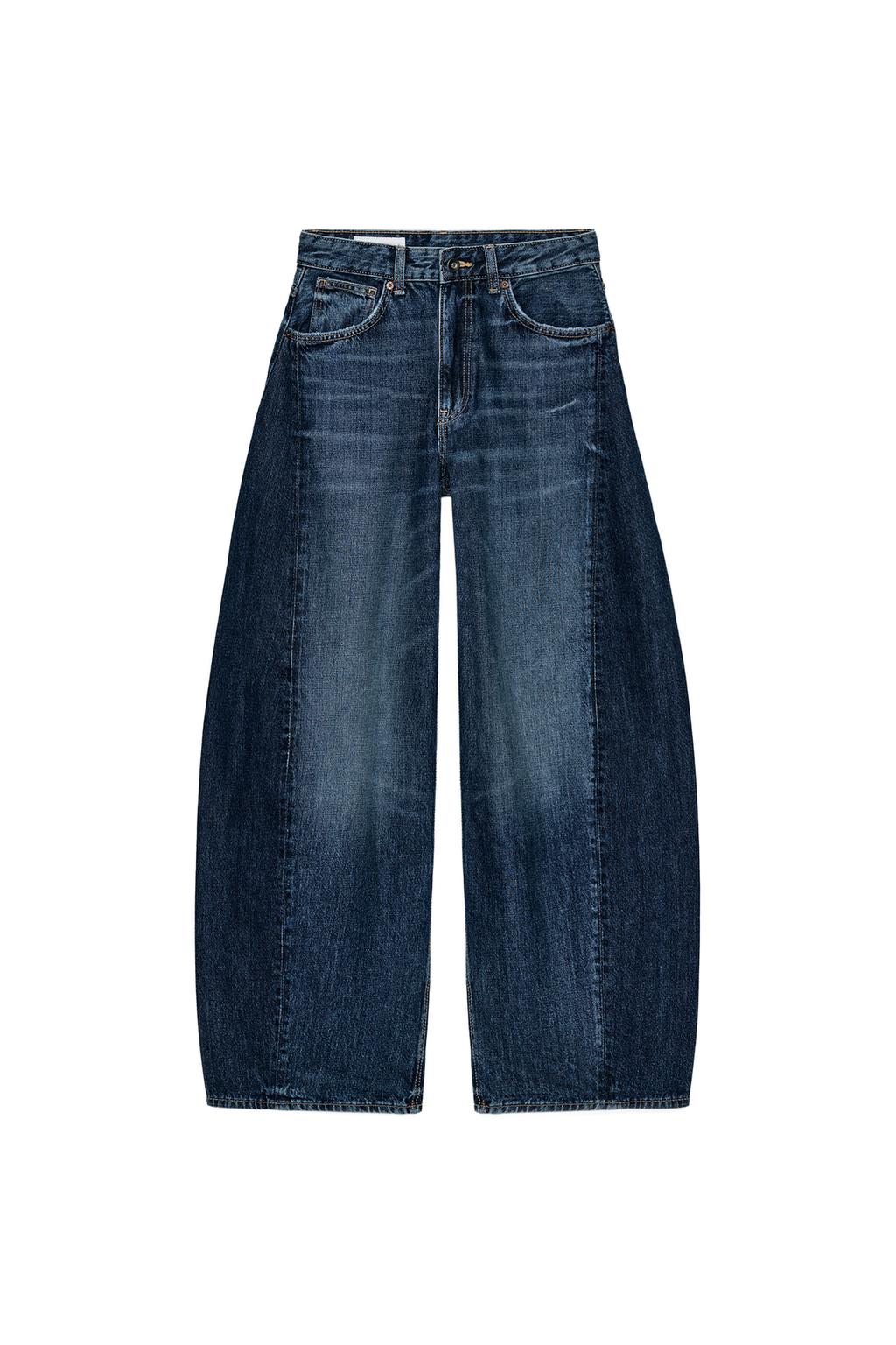 TRF HIGH-WAIST BALLOON OVERSIZE JEANS - image 4