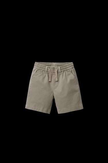 CHINO BERMUDA SHORTS - Khaki by Zara - Image 0