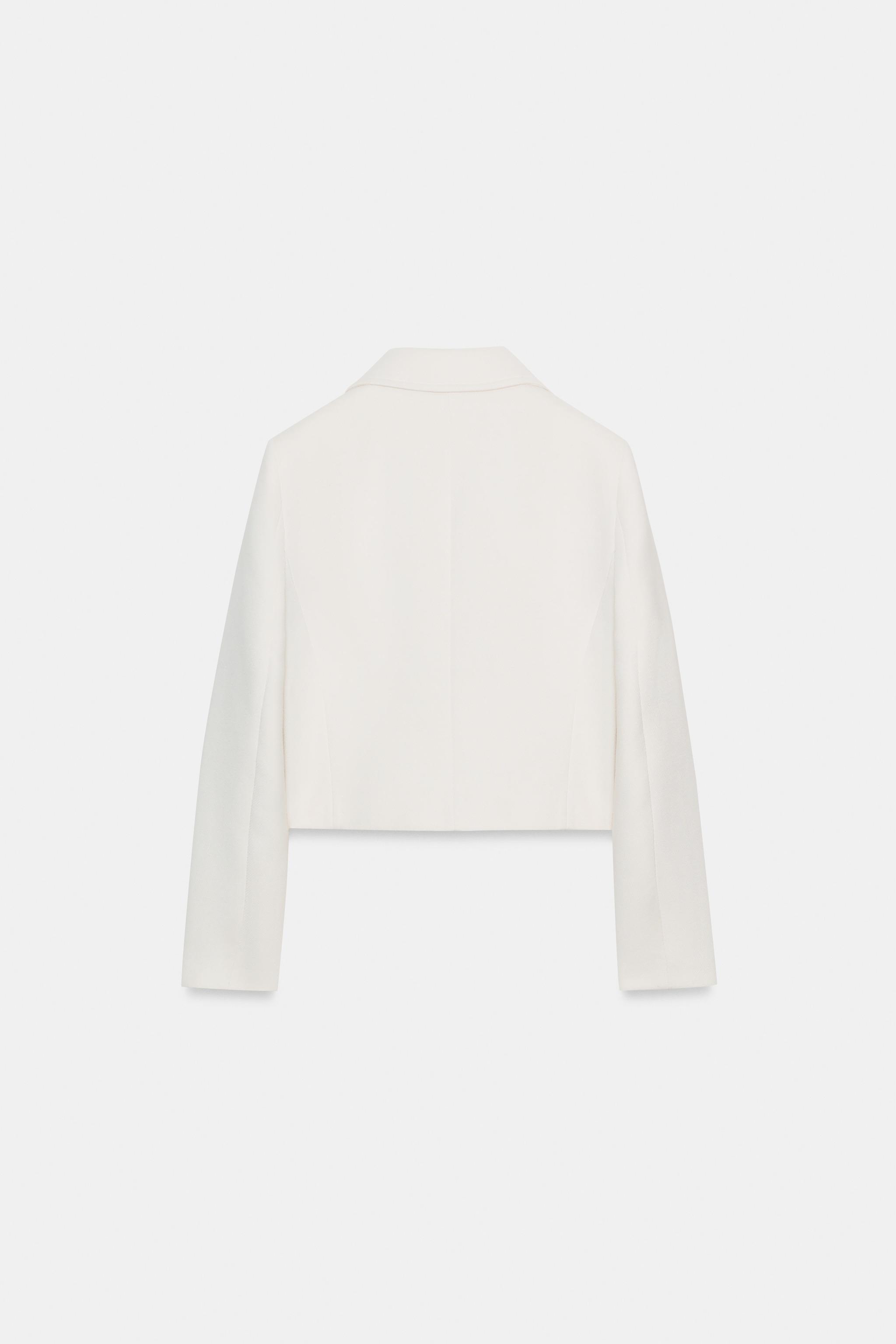 KRUVAZE KISA BLAZER - Görsel 8