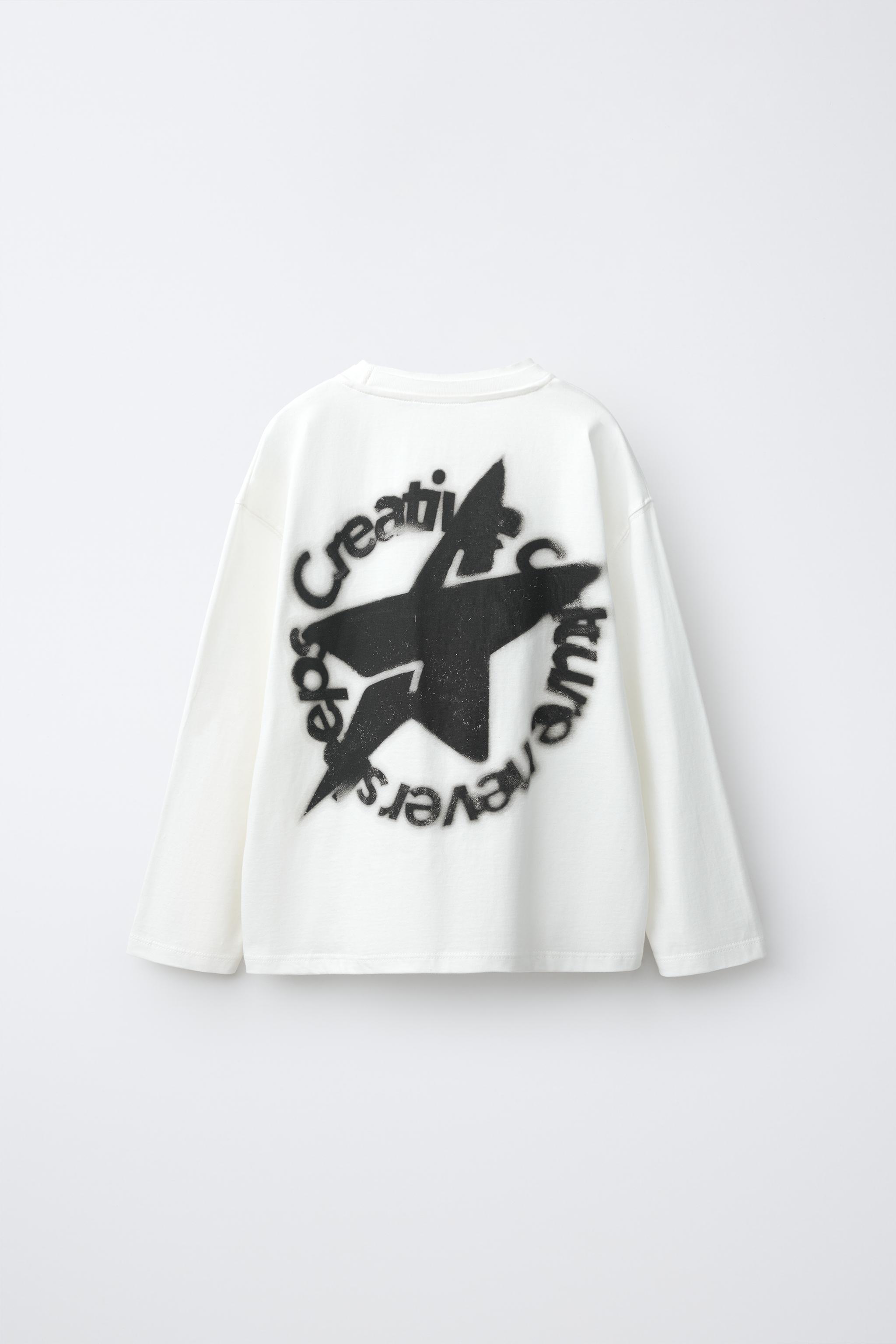 SPRAY PRINT T-SHIRT