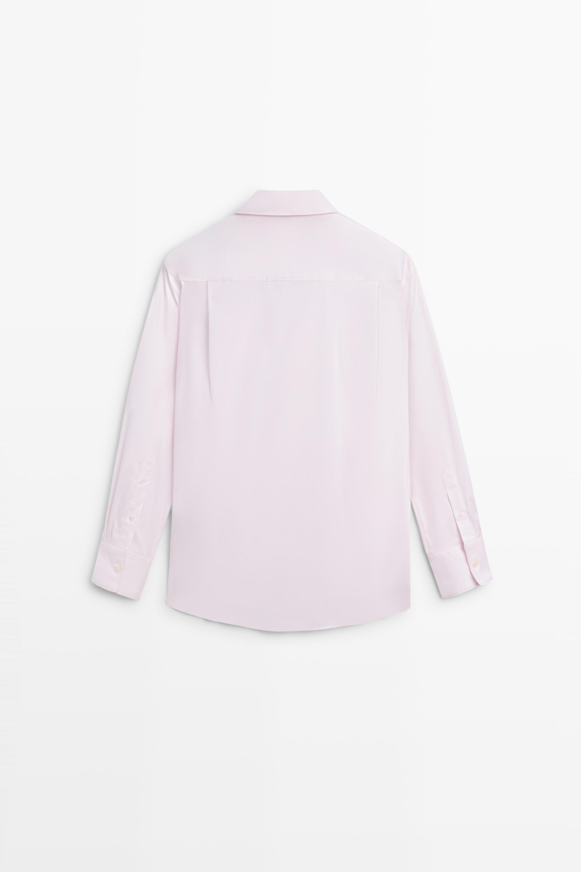 Chemise en popeline 100 % coton