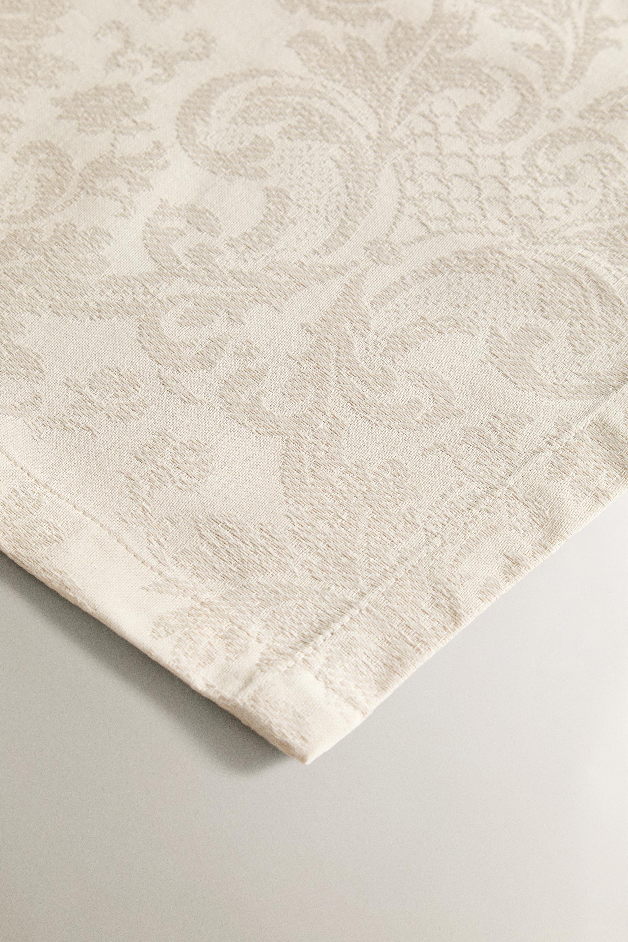 RESIN-COATED COTTON TABLECLOTH