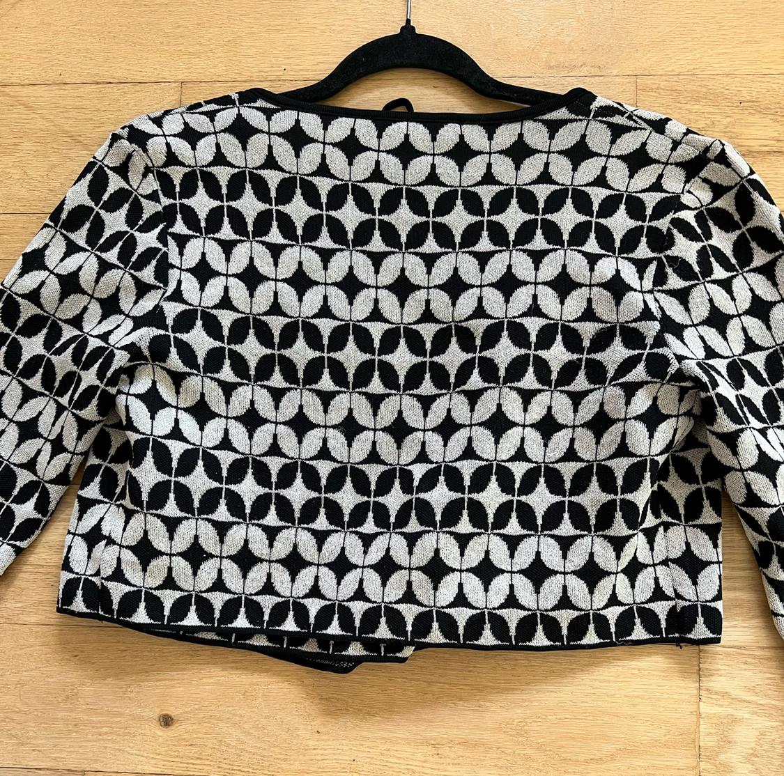 GEOMETRIC KNIT JACQUARD SWEATER - Image 4