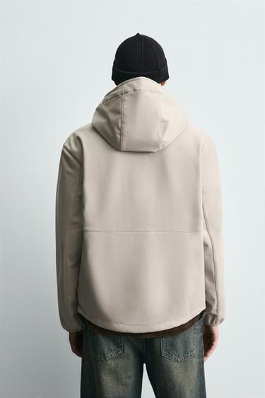 TECHNICAL FLEECE MIX JACKET - Grey / Tan by Zara - Image 2