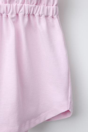COMBI-SHORT IMPRIMÉ - Rose de Zara - Image 3