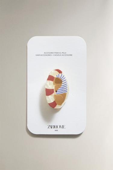 CHILDREN'S DOG HAIR CLIP - Brown by Zara - Image 3