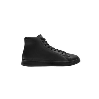 ZAPATILLA BOTÍN PIEL - Negro de Zara