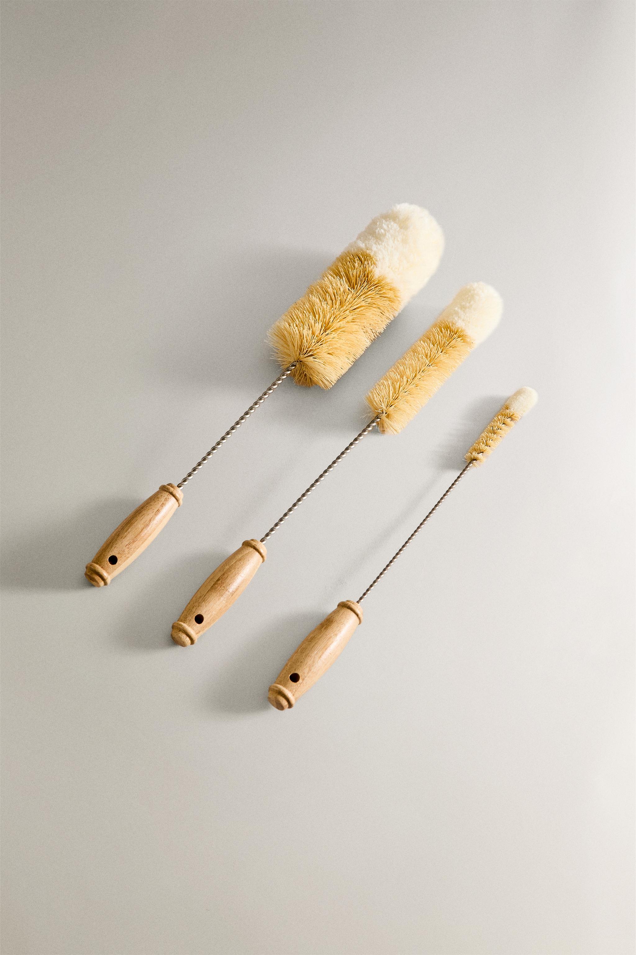 BOTTLE BRUSH PACK — Light beige