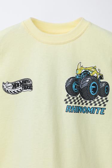 T-SHIRT IMPRIMÉ HOT WHEELS MONSTER TRUCK® - Jaune de Zara - Image 2