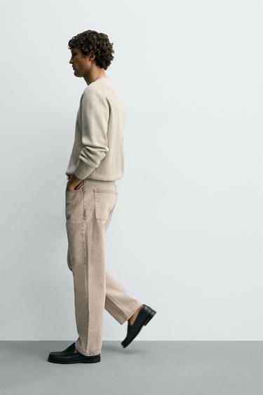 ORIGINS STRAIGHT ANKLE FIT JEANS - Light grey by Zara - Image 5