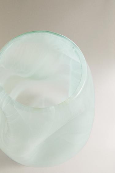 VERRE PORTE-BROSSE À DENTS EN VERRE VERT DÉGRADÉ - VERDÂTRE de Zara - Image 3