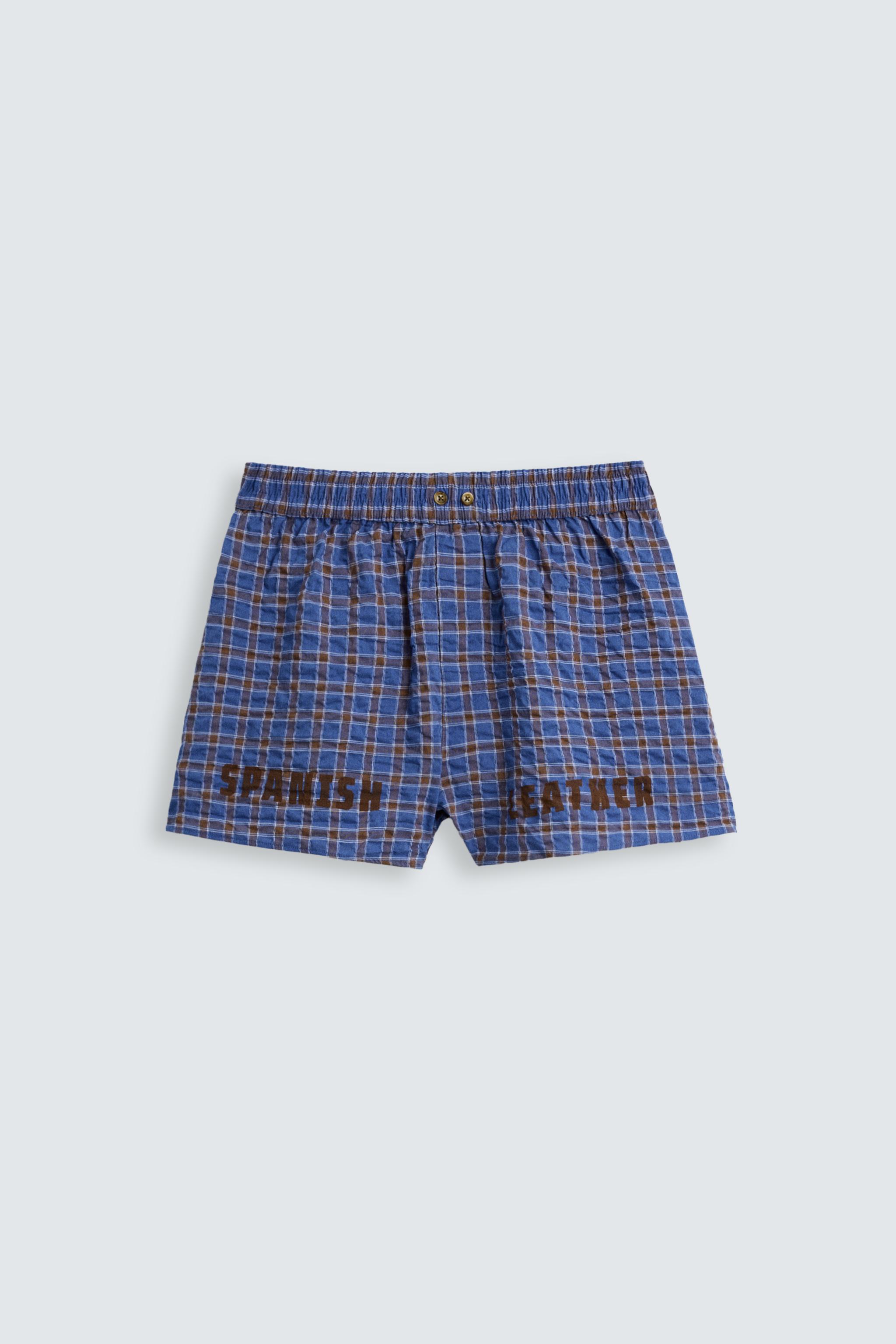 ［ZARA］GUITARRICADELAFUENTE POPLIN ボクサーパンツ GUITARRICADELAFUENTE POPLIN BOXERS - Blue | ZARA United States
