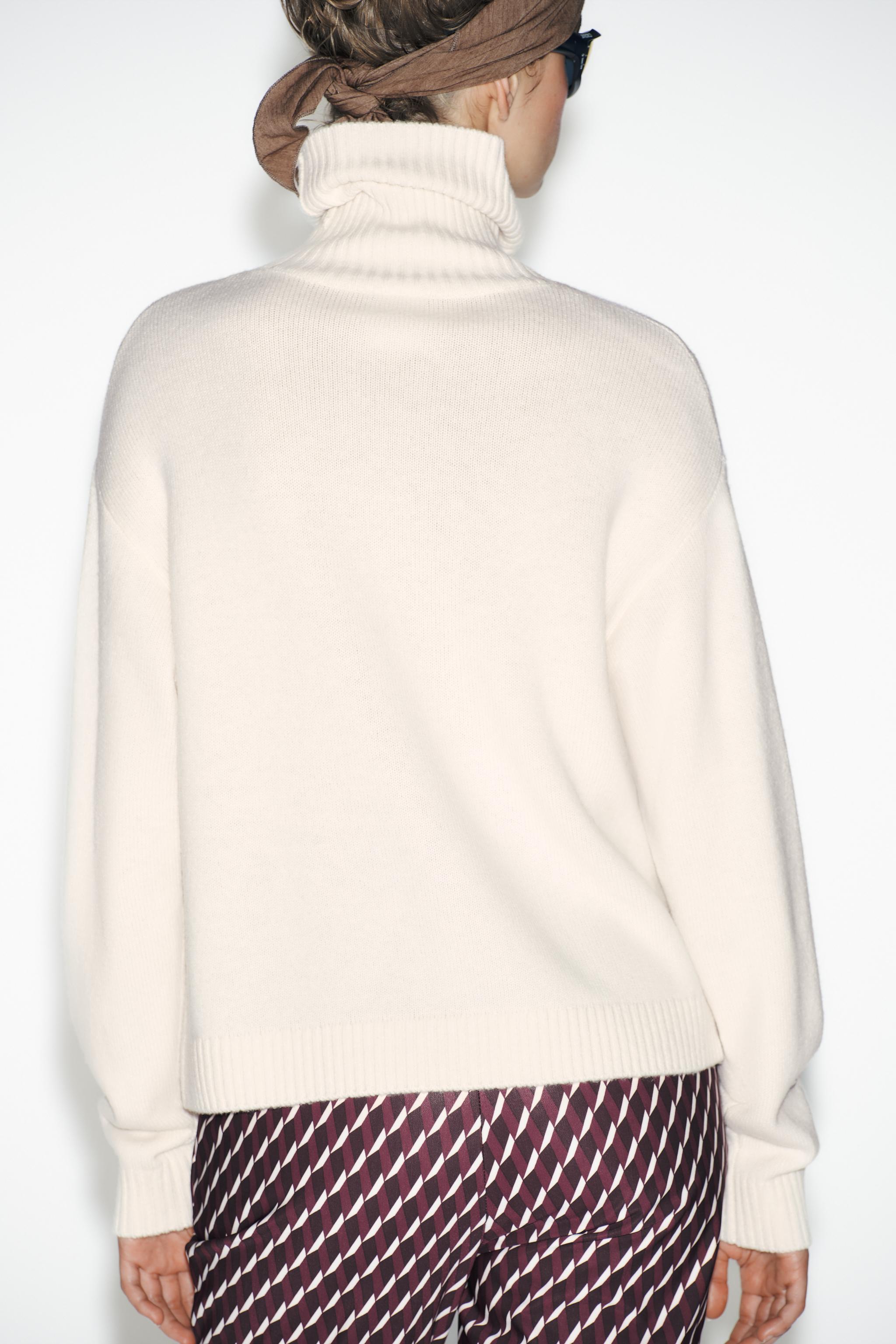 SUÉTER DE LÃ E CAXEMIRA SKI COLLECTION - Cru | ZARA Brasil