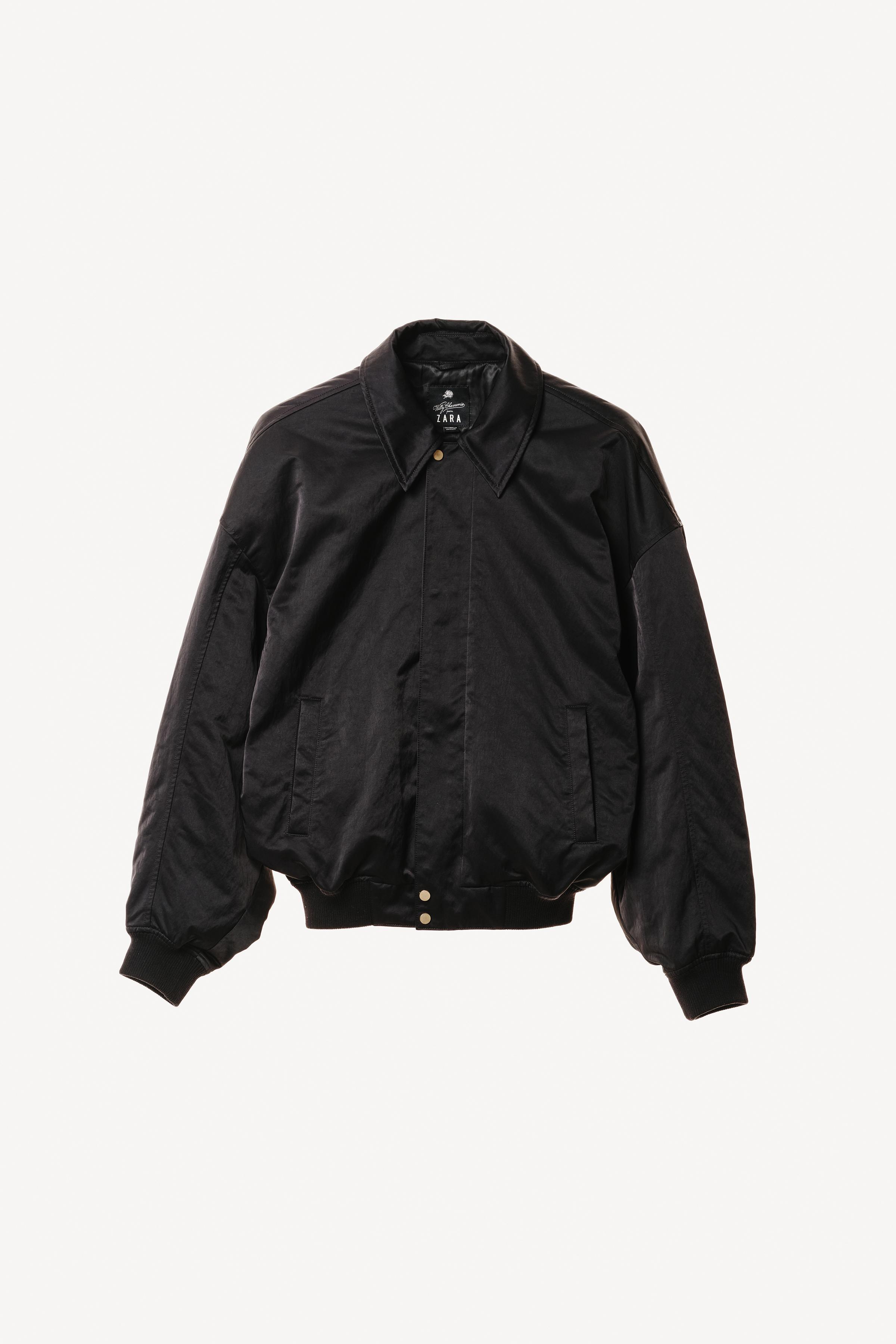 オーバーサイズボンバージャケット WILLY CHAVARRIA X ZARA - ブラック