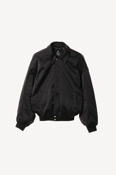 WILLY CHAVARRIA X ZARA OVERSIZE BOMBER JACKET - Black by Zara