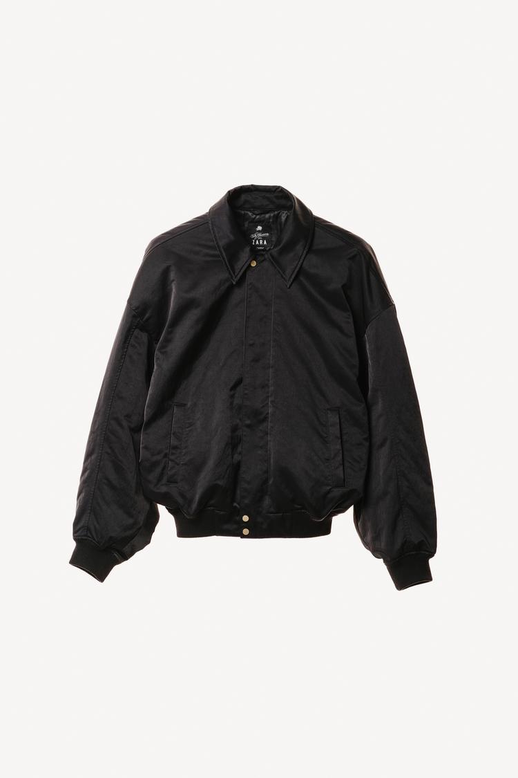 ZARA WILLY CHAVARRIA X ZARA OVERSIZE BOMBER JACKET