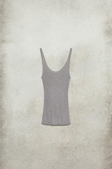FINE KNIT TOP LUDOVIC DE SAINT SERNIN x ZARA - Grey by Zara