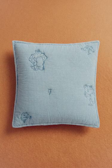 KIDS’ MONSTERS, INC. ©DISNEY/PIXAR CUSHION COVER - Blue by Zara