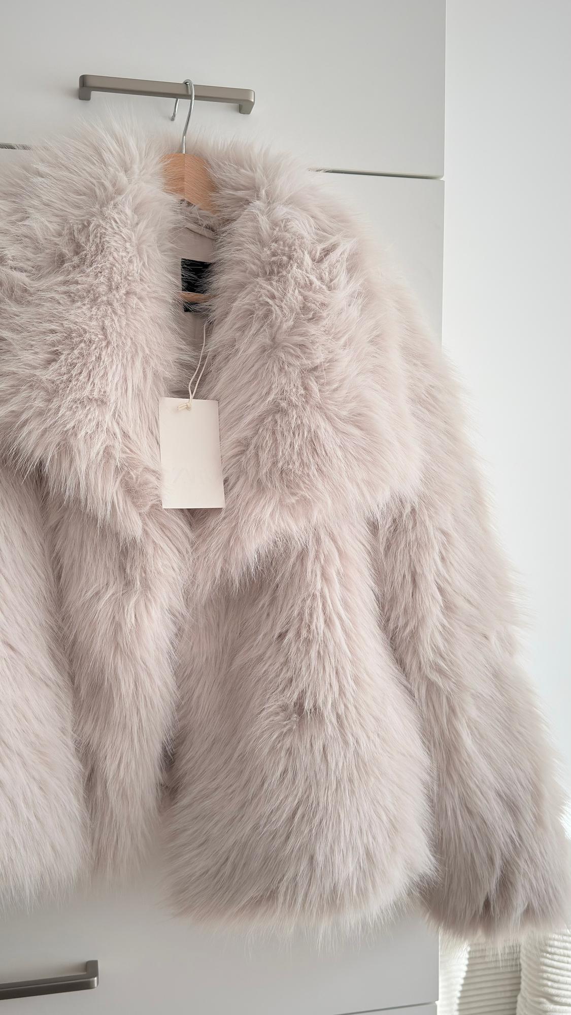 FAUX FUR JACKET ZW COLLECTION - Image 2
