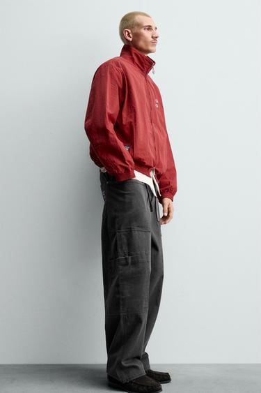 CHAMPION ® X ZARA DRAWSTRING CARGO TROUSERS - Anthracite Grey by Zara - Image 5