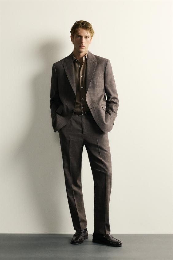EKOSE %100 KETEN-YÜN TAKIM BLAZER