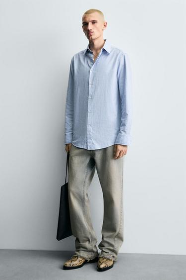 ANIMAL PRINT LEATHER BOOTS - Brown by Zara - Image 1