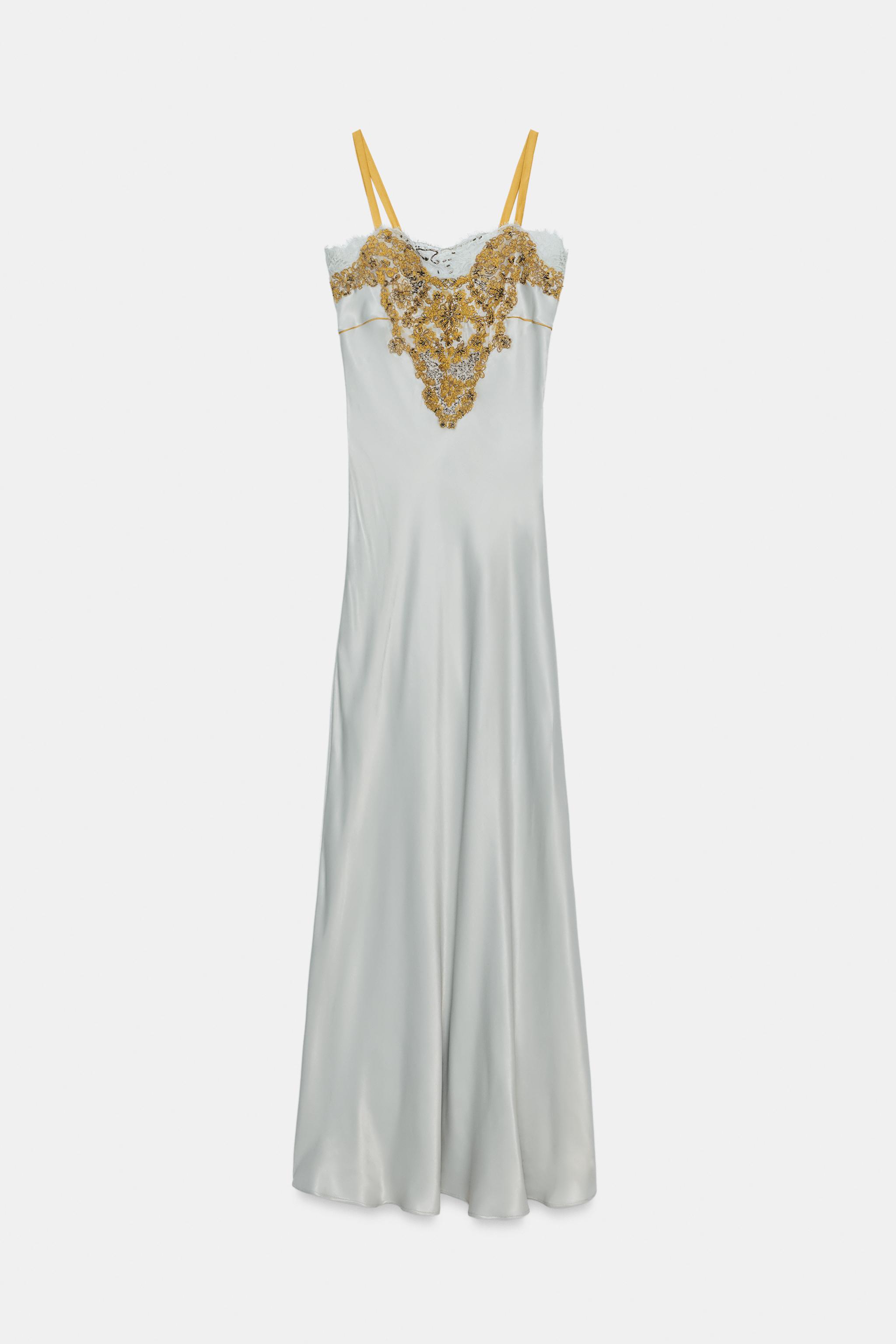 crochet embroidered dress CHICWISH Women Short Sleeves Cotton Midi Collar Eyelet Button Down Casual White Long Dress at Amazon Women's Clothing store length dress has a Elegant cream dress Farm Rio Floral Print Color:Light sage