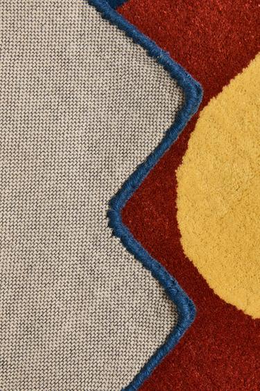 KIDS' BEAR WOOL RUG X THE ANIMALS OBSERVATORY - Blue by Zara