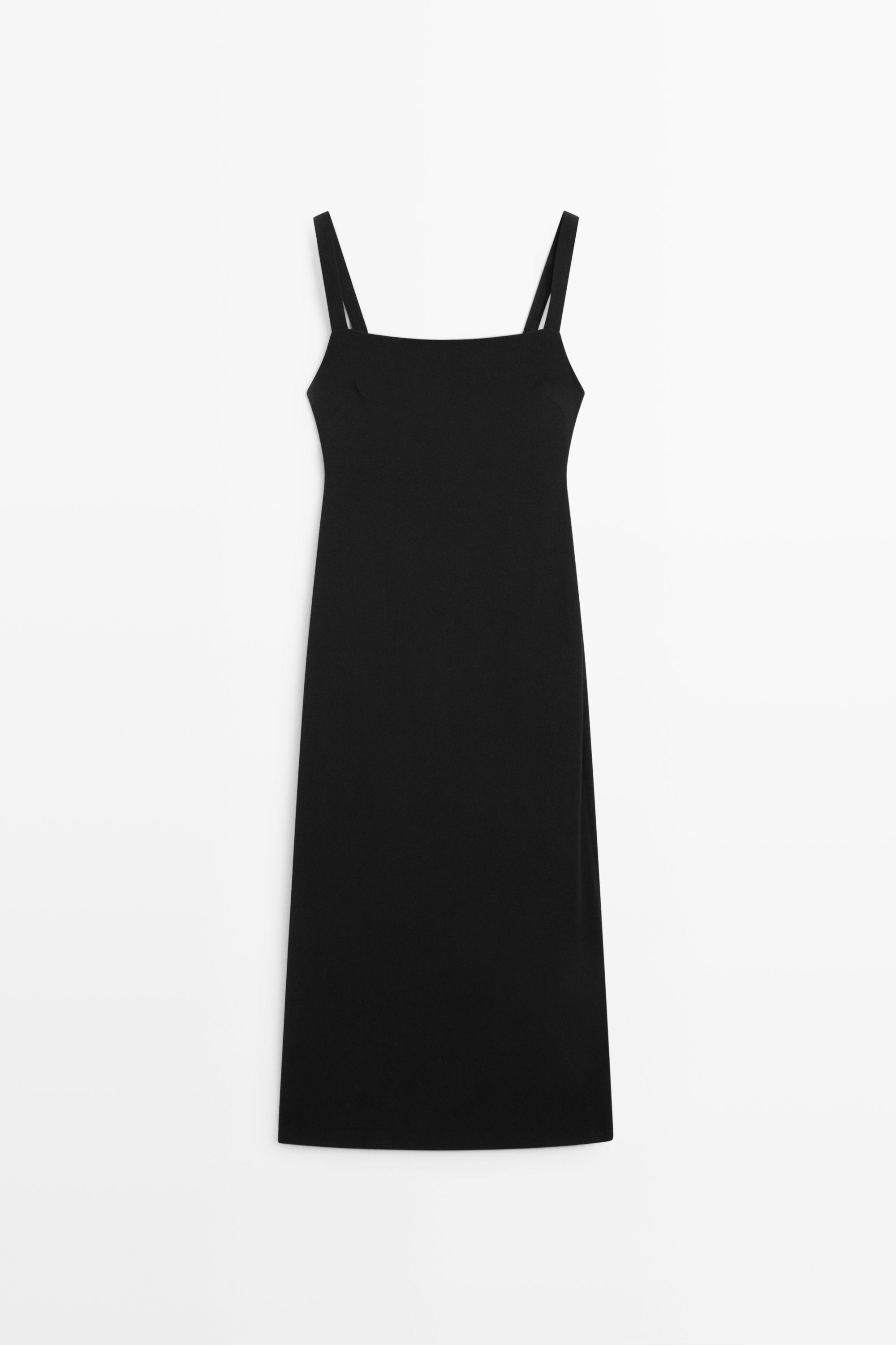 Strappy midi dress