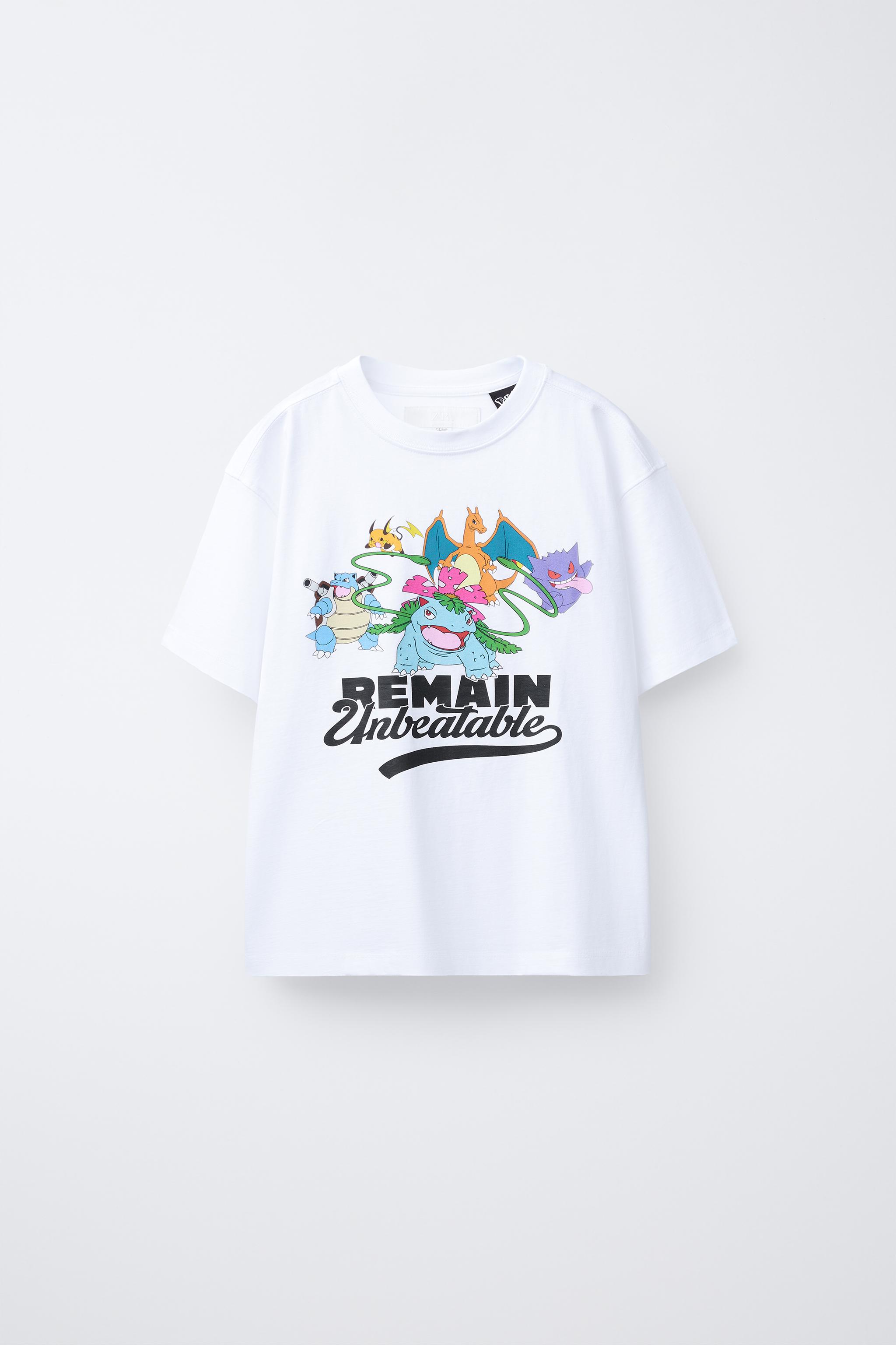 POKÉMON™プリントTシャツ - ホワイト | ZARA Japan / 日本