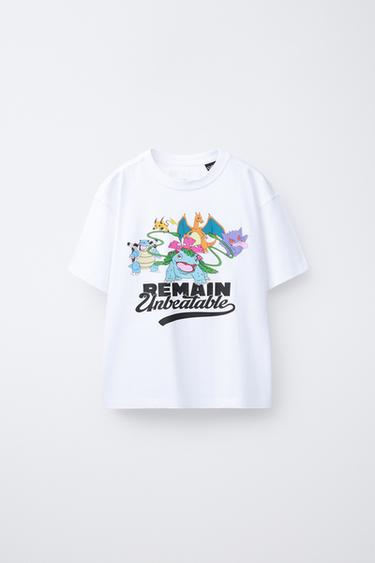 POKÉMON ™ PRINTED T-SHIRT - White by Zara